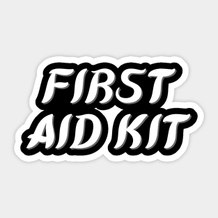 First Aid Kit Sticker